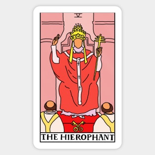 The Hierophant Tarot Card Sticker